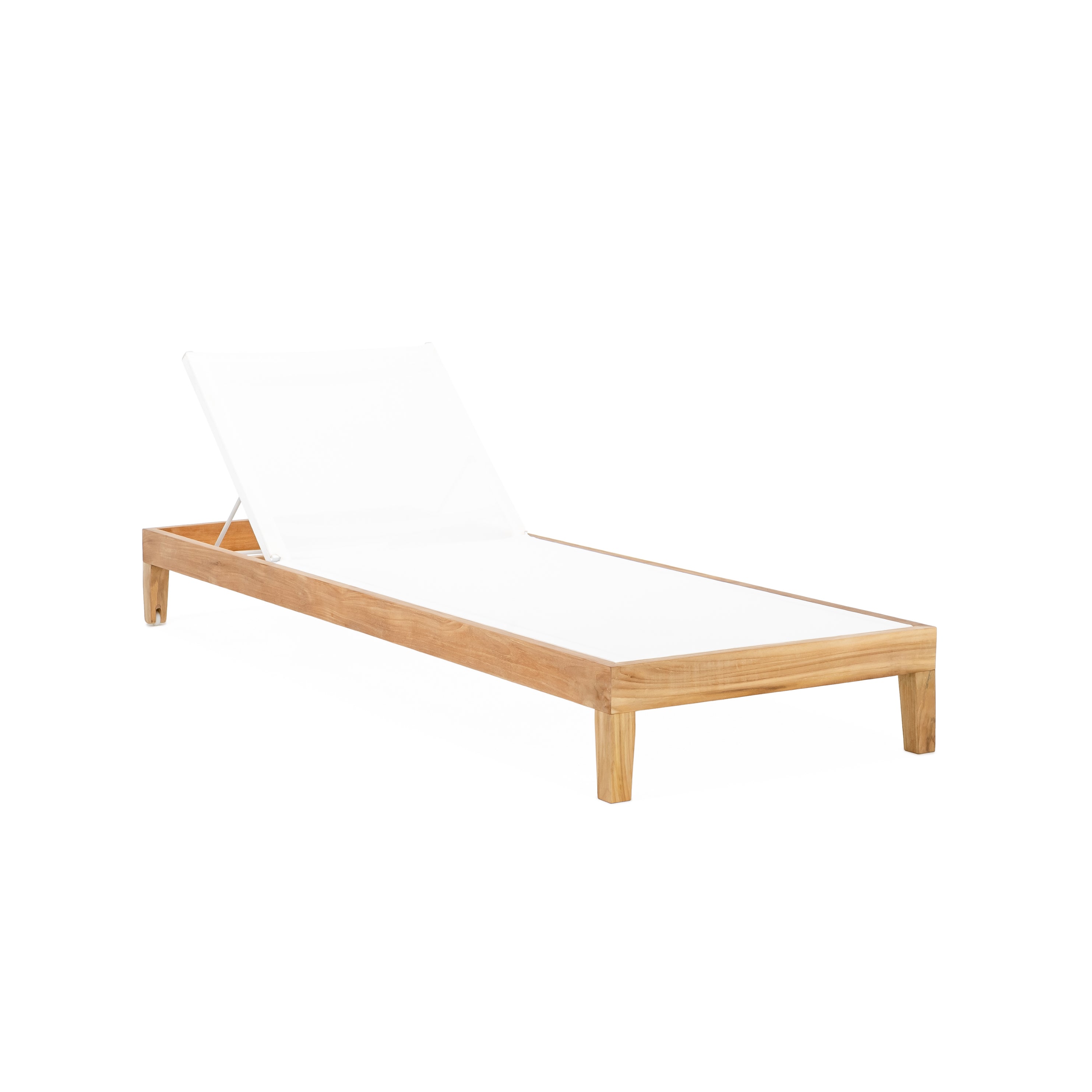 Classic Teak Sling Chaise