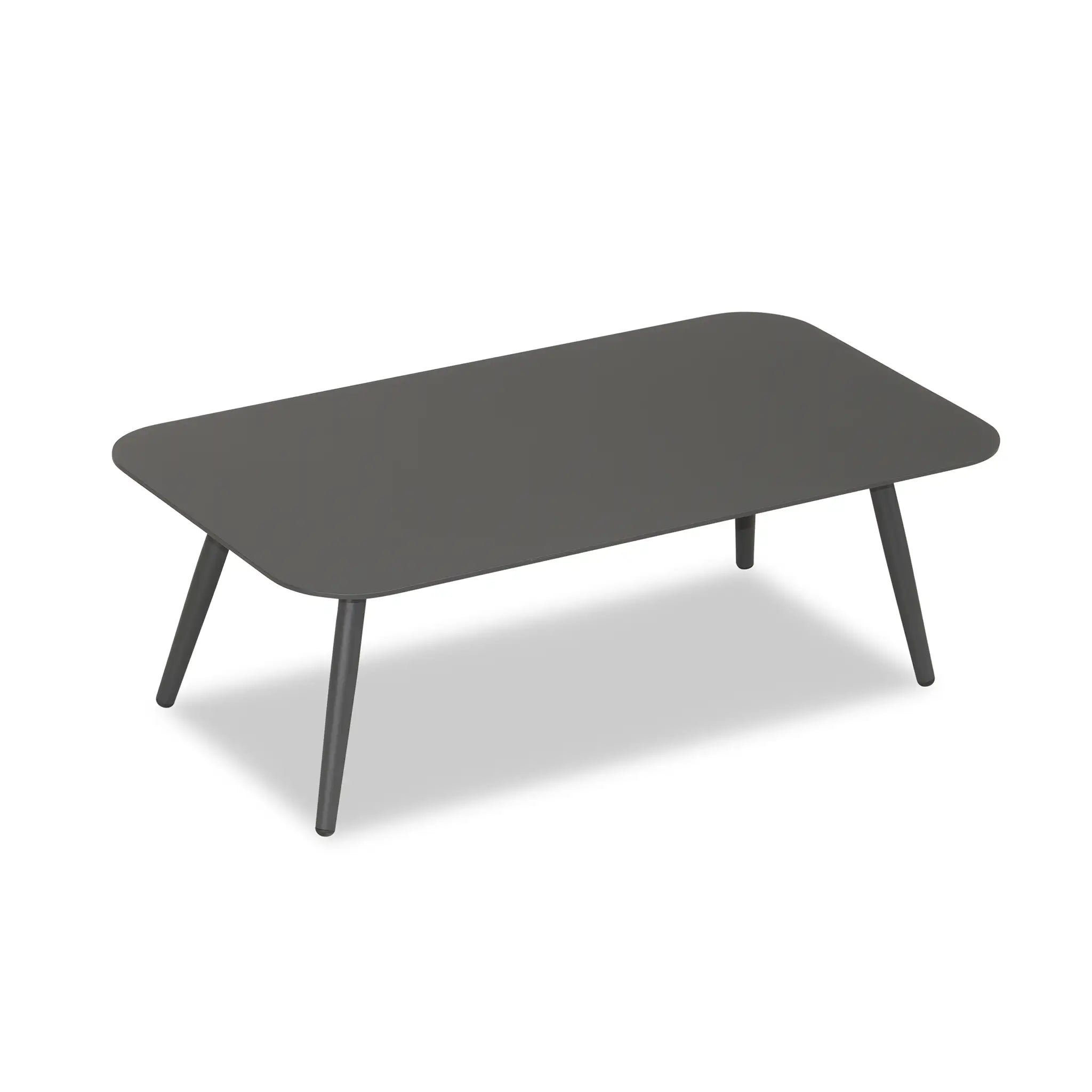 Harmonia Living Olio Aluminum Rectangular Coffee Table - Slate 2
