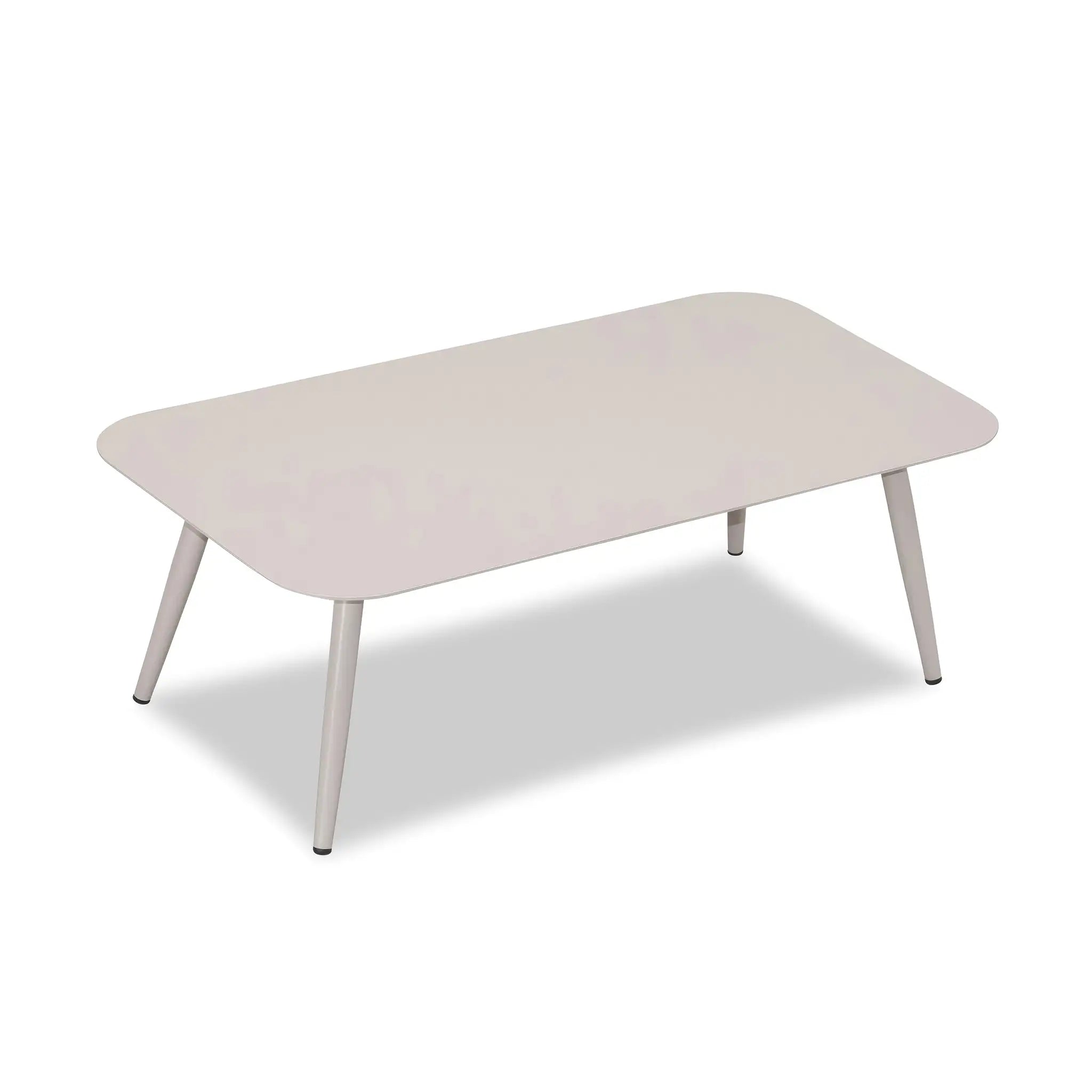 Harmonia Living Olio Aluminum Rectangular Coffee Table - Urban Stone 2