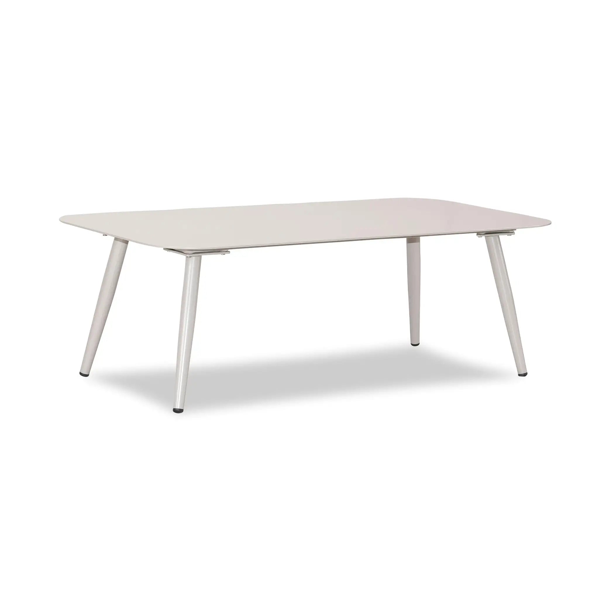 Harmonia Living Olio Aluminum Rectangular Coffee Table - Urban Stone 3