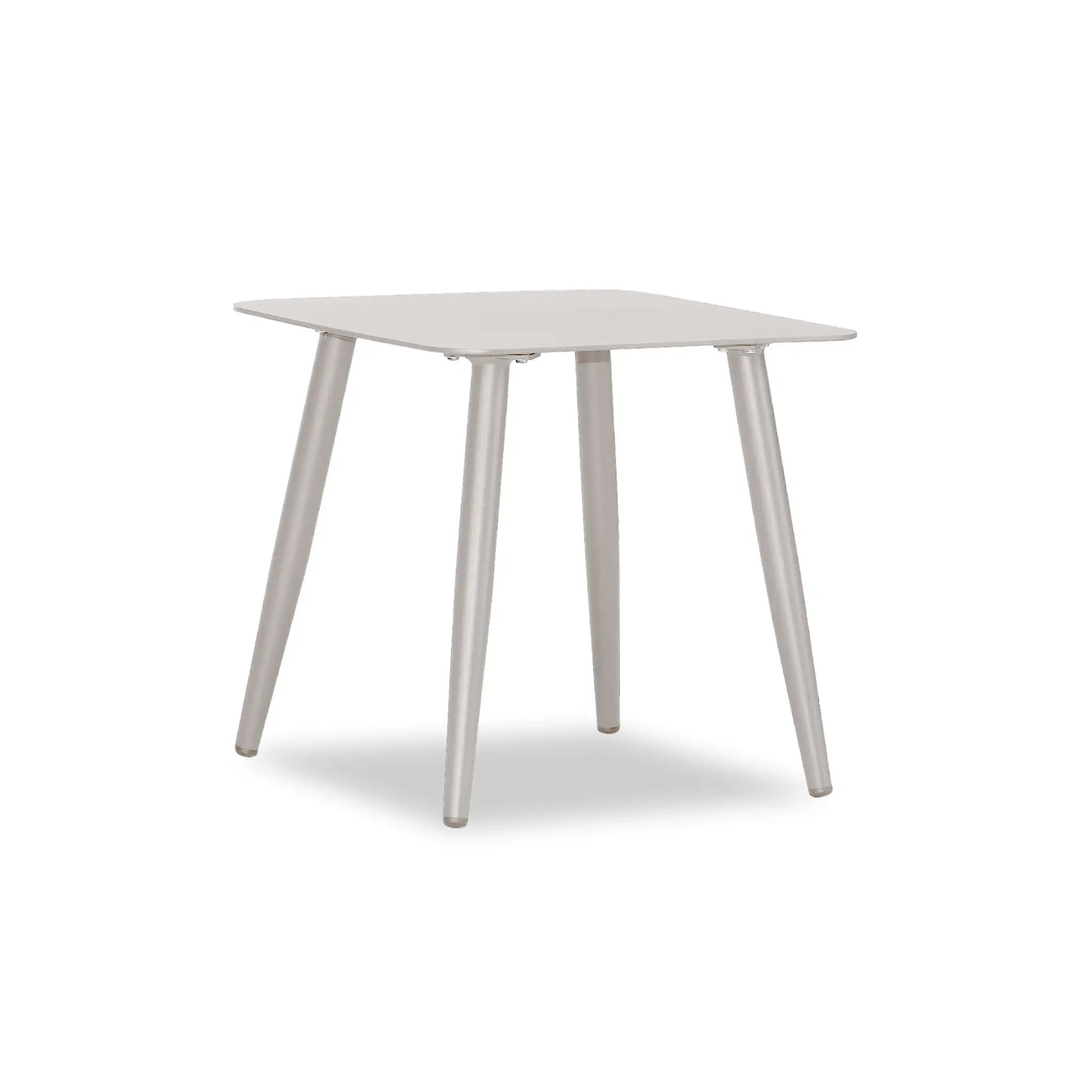 Harmonia Living Olio Aluminum Square End Table - Urban Stone 3