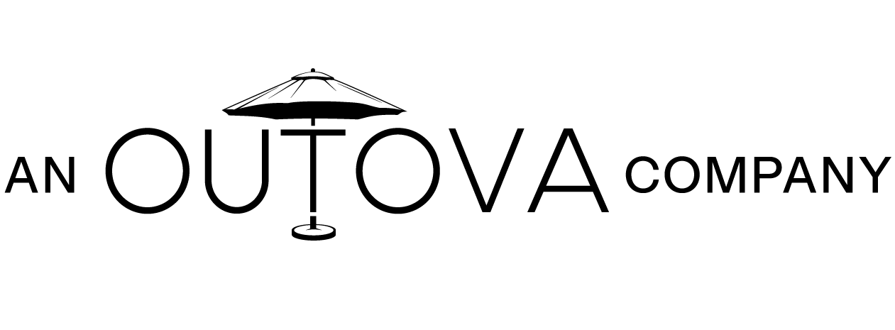 The Outova Company logo with an umbrella in the middle
