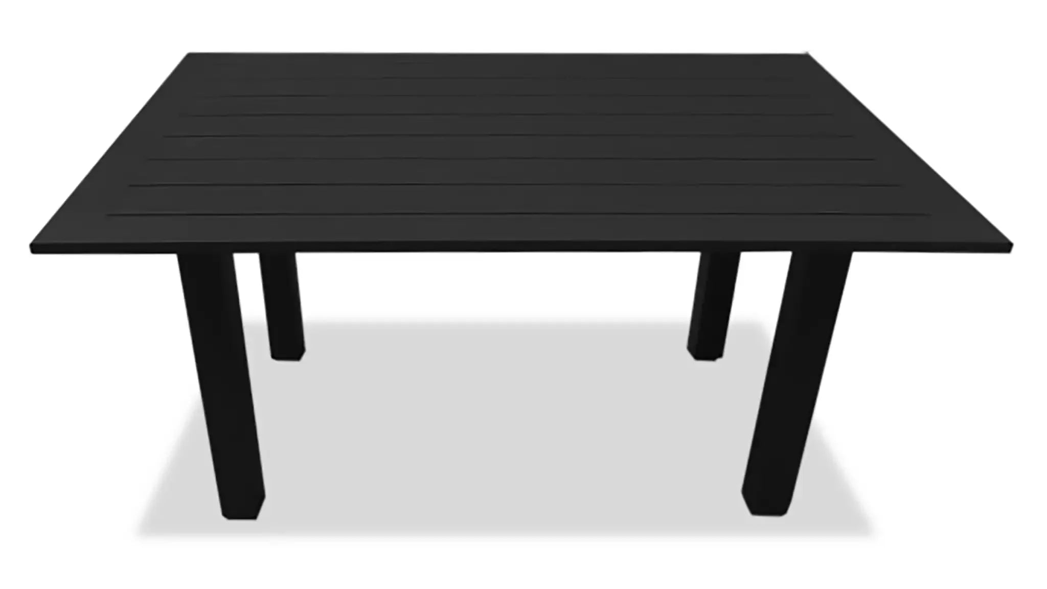 Harmonia Living Pacifica Classic 3 Piece Aluminum Sofa Set - Black 57