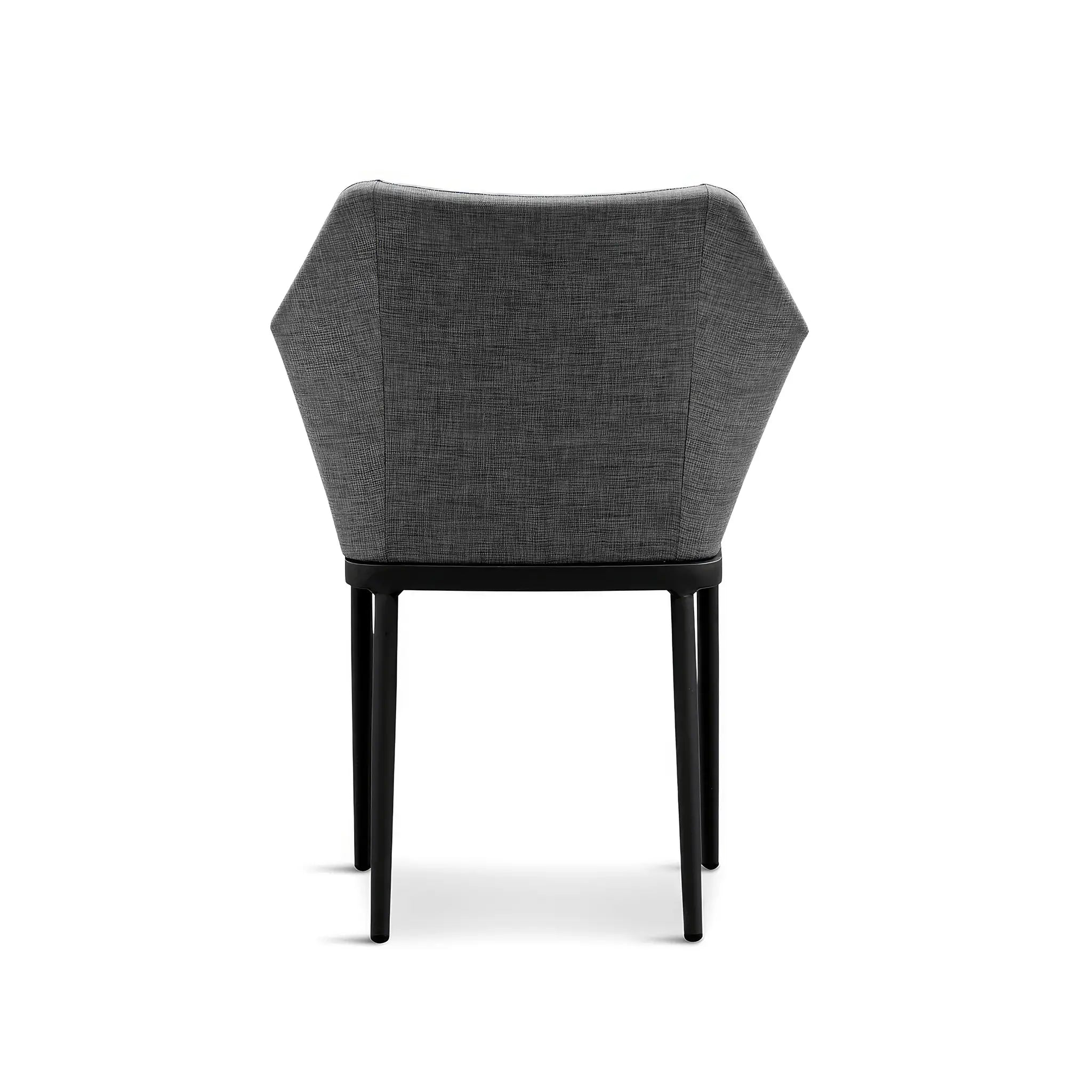 Harmonia Living Tailor Aluminum Dining Chair - Black 4