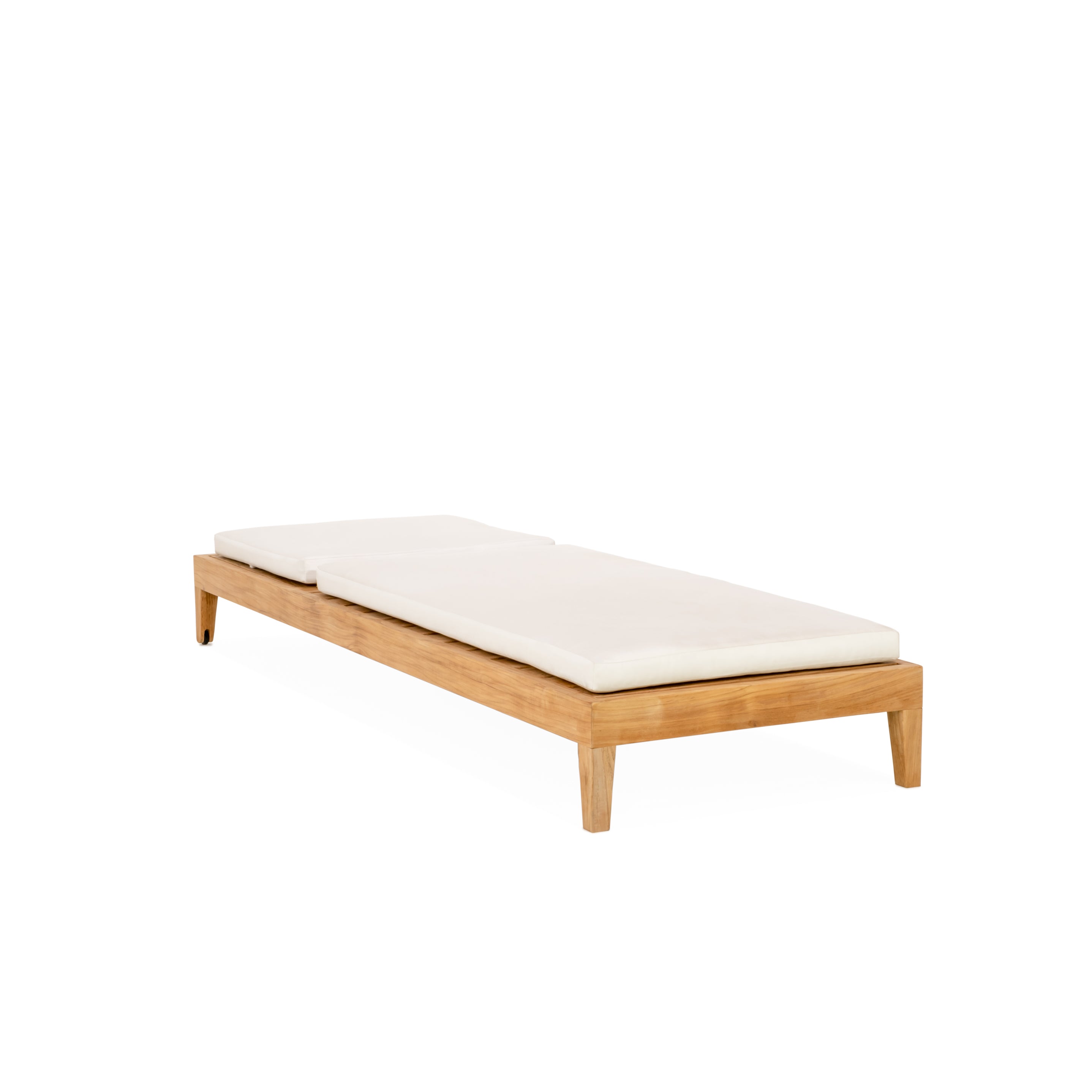 Classic Teak Chaise Lounge