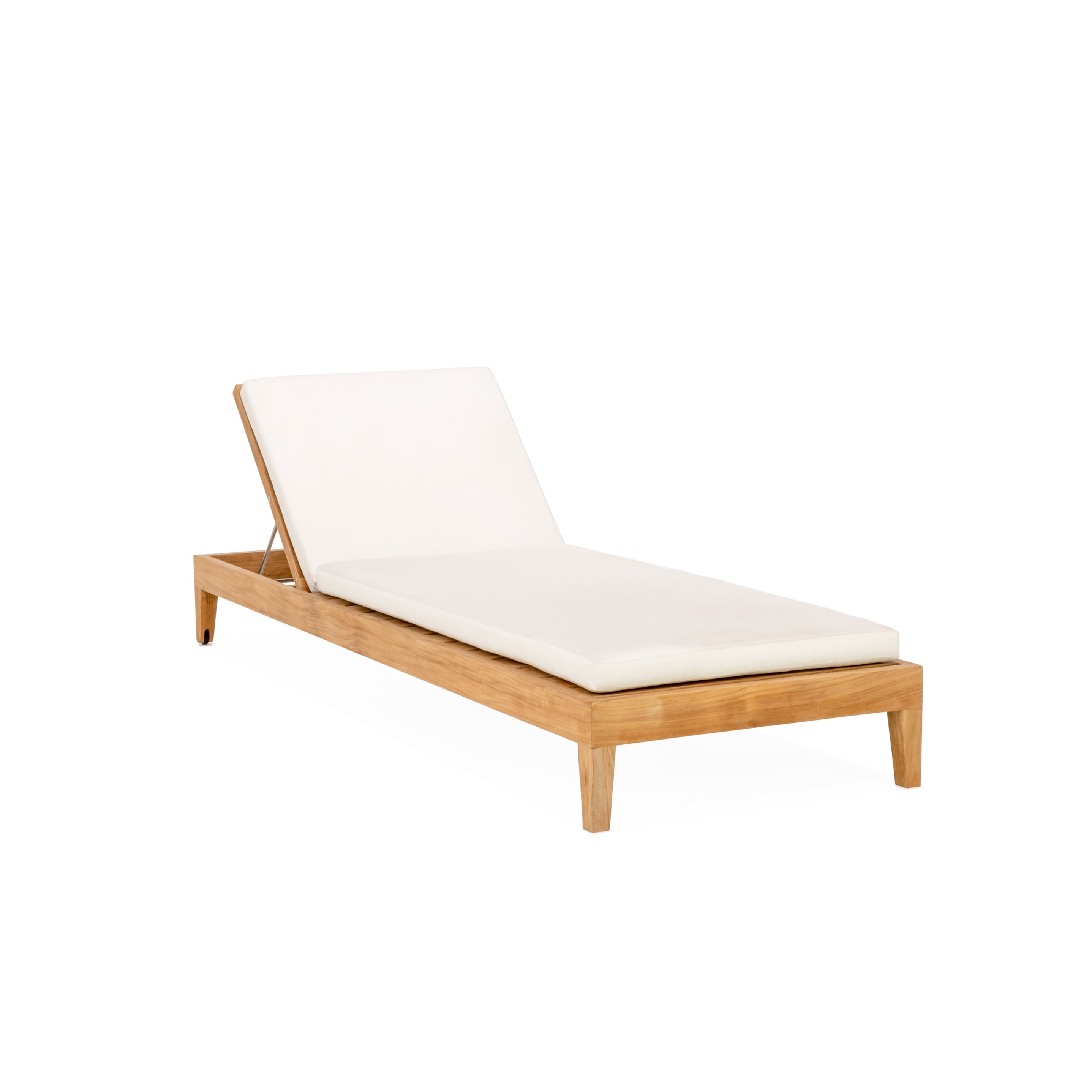Classic Teak Chaise Lounge
