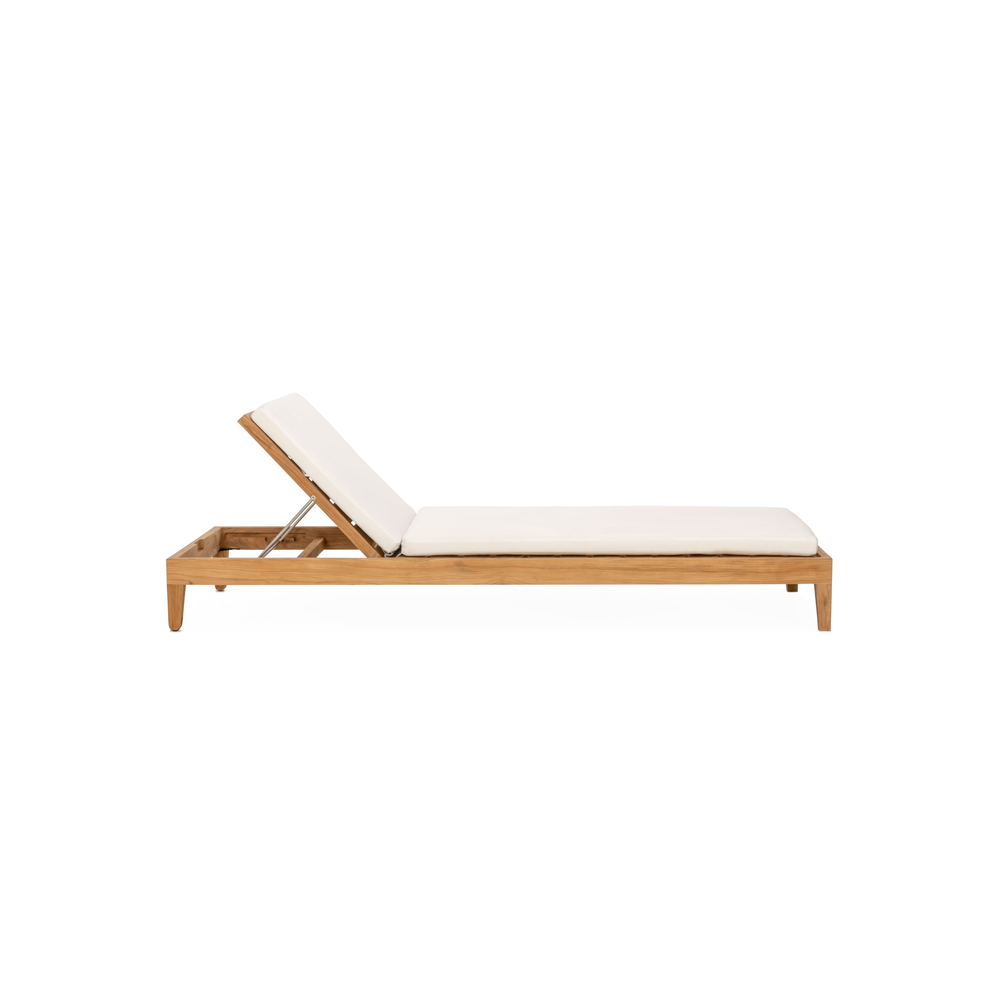 Classic Teak Chaise Lounge