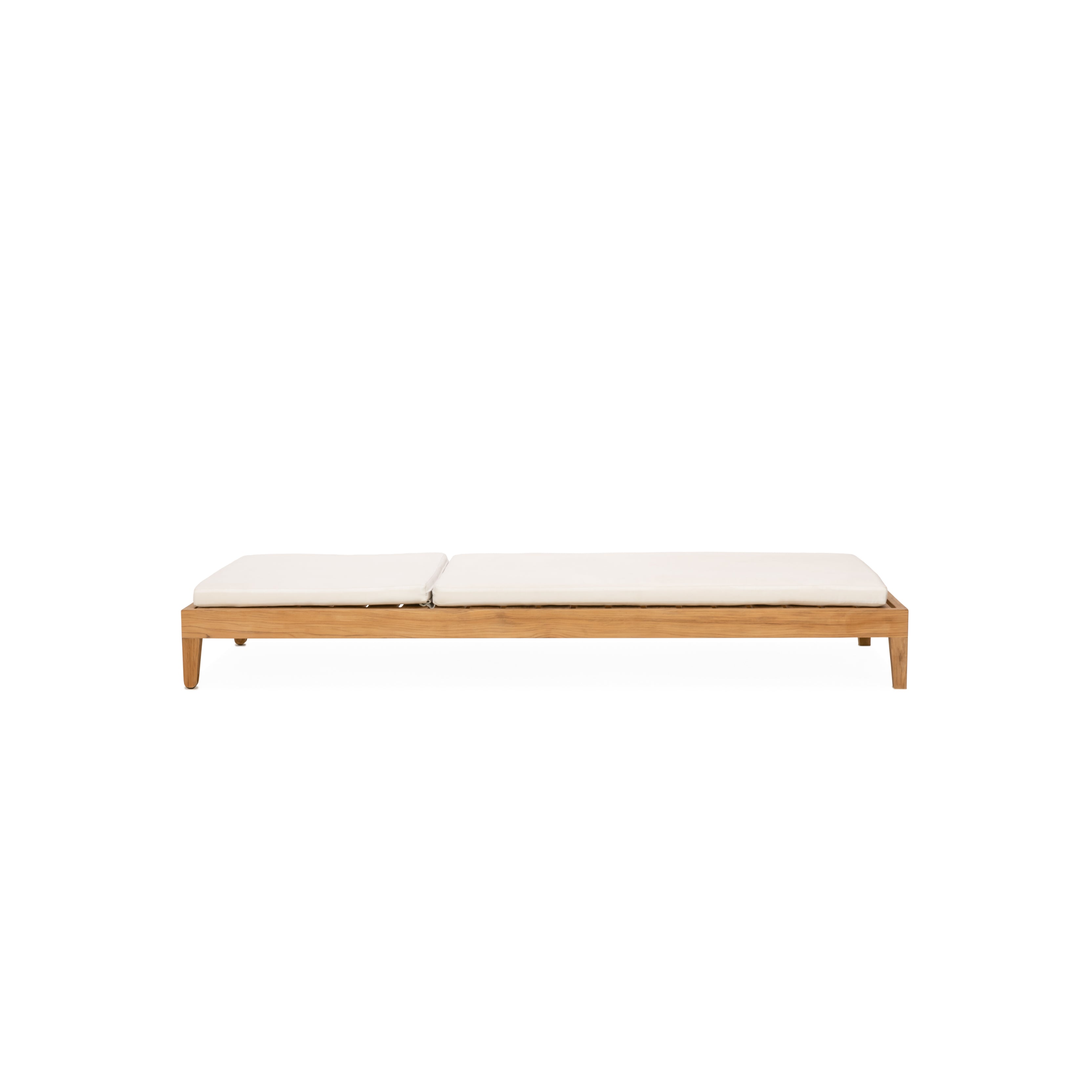 Classic Teak Chaise Lounge