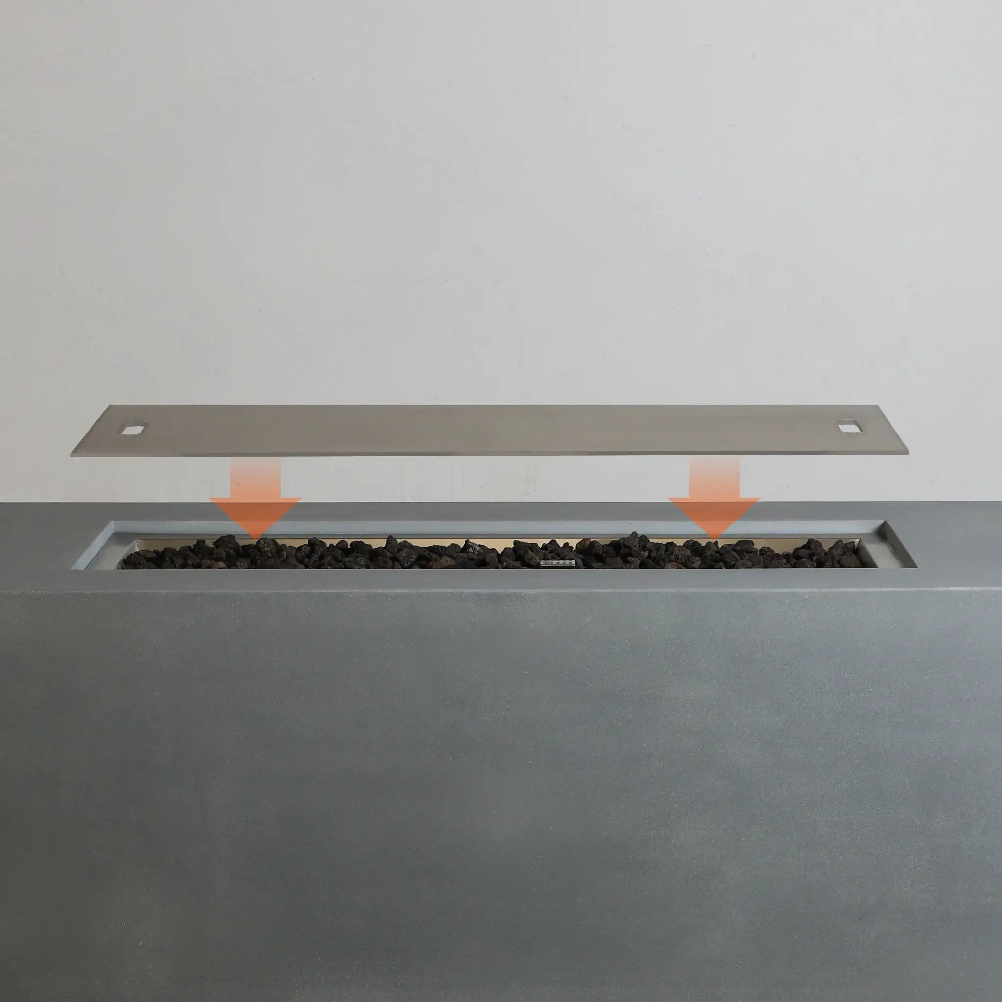 Mason Linear Stainless Steel Burner Cover